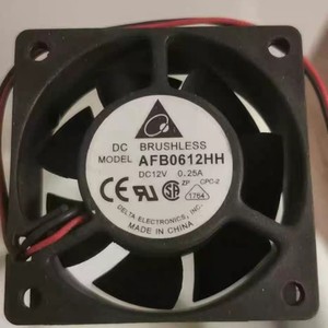 เดลต้า Afb0612hh พัดลมระบายความร้อนแบบไร้แปรงถ่าน 60x60 มม. 12V DC 6025 รอบต่อนาที - Product Image 5