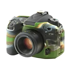 Nikon D7200 /D7100用PULUZソフトシリコン保護ケース