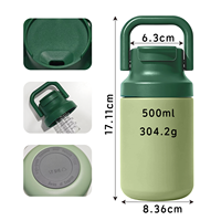 Gobelet à café en verre vierge à double paroi Sublimation 20oz