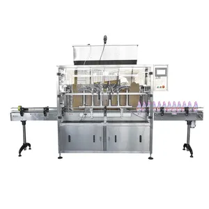 Machine de remplissage d'huile de cuisson automatique, mise en bouteille et remplissage d'huile d'olive à 6 têtes à vendre