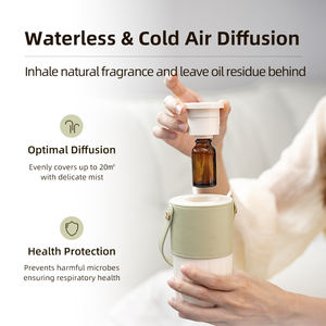 Difusor de Aroma Portátil Recargable sin Agua para Coche, Mini Difusor Silencioso de Aceites Esenciales, Novedad 2026 - Product Image 2