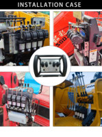 Télécommande sans fil pour grue, excavatrice, machine de forage, sûre, efficace, de haute qualité, étanche IP68, personnalisable