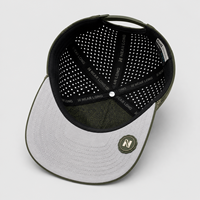 Casquettes de golf en gros avec cordon, badge en cuir olive, visière droite, fournisseur OEM, casquette de baseball personnalisée pour la vente au détail