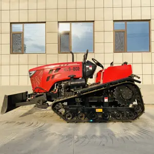 Landbouwmachines Tractor Crawler Tractor 25-80 Pk Rijden Roterende Helmstok Helmstok Helmstok Boerderij Crawler Tractor