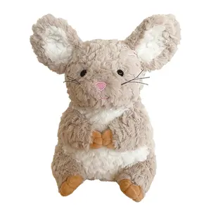 Chinchilla Wholesale Manufacturers Adorable Chinchilla Plush Dolls Cute Plush Totoro Cotton Oft Stuffed Animal Fluffy Peluche Toy