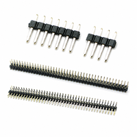 Konektor Header Pin OEM 2mm 2x6 Sudut Kanan dan Header Pin Dua Baris Lubang Tembus dengan Tipe Konektor Header Pin Tyco