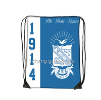 Sac à dos à cordon personnalisé Chi Eta Phi Sorority, cordon réglable, sac à dos de sport à double épaule pour la gym