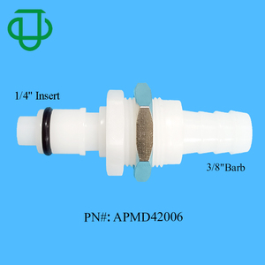 1/4 "5/16" <span class=keywords><strong>3</strong></span>/8 "Резьбовое крепление на панель с клапаном, быстросъемная Соединительная муфта для шланга, Колючая муфта для эквивалента CPC - Product Image 5