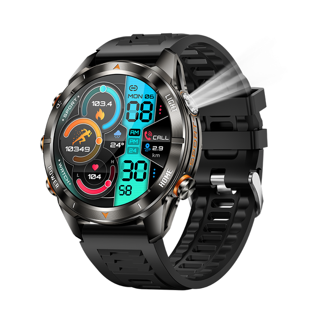 New KT80 Smartwatch 1.46 Inch Round Screen Smart Watch Con Chip Heart Rate Blood Oxygen Fashion Outdoor Sports Wearable Device
