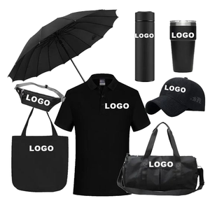 High Quality Bulk Customized Logo Promotional Business <b>Cheap</b> Gift Set Corporate Flask Cap Umbrella Lanyard Employee Kits - Product Image 1