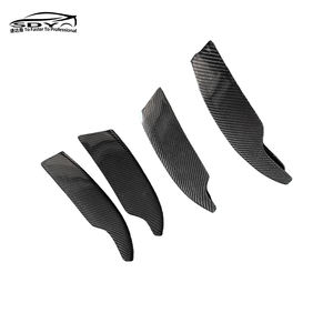 X253 separatore frontale per paraurti anteriore in fibra di carbonio per <span class=keywords><strong>Mercedes</strong></span> GLC43 GLC63 X253 <span class=keywords><strong>C253</strong></span> - Product Image 2