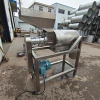 Automatische Industriële Citroen Sinaasappel Perzik Ananas Juicer Extractor Machine Fruit Pulper Mango Pulp Machine