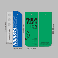 Etiqueta Colgante con Código de Barras Personalizada, Diseño 2025, para Ropa, Zapatos/Calcetines, Papel Grueso de Lujo, Lavable, con Relieve, para Marca de Prendas