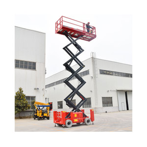 Plataforma Elevatória Elétrica Autopropelida Tipo Tesoura Hidráulica, Elevador Móvel Personalizável de Novo Design para Venda - Product Image 6