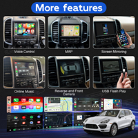 Kit de Interfaz de Módulo Decodificador Inalámbrico Apple CarPlay Android Auto PCM3.1 para Cayenne, Compatible con Porsche 911/Panamera/Boxster/Macan 2010-2017