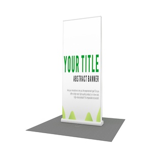 Xách tay tùy chỉnh in quảng cáo khuyến mãi bán buôn gian hàng triển lãm nhôm có thể thu vào hiển thị đứng cuộn lên biểu ngữ - Product Image 2