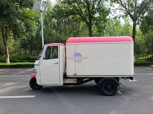 Carrito de Comida Móvil de Madera con Diseño Plegable Personalizado para Restaurante, Comida Rápida y Eventos al Aire Libre - Product Image 6