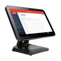 Terminal de Sistema POS Todo en Uno de Último Diseño, Modelo HDD-280FN, Plegable con Pantalla Principal de 15.6'', Caja Registradora y Sistema de Facturación
