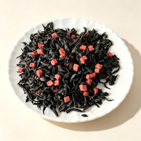 Thé aux herbes naturel de fraise de qualité supérieure, directement de l'usine, 50g, boîte/sachet, saveur fruitée, fait main, qualité supérieure, vente en gros, pour consommation quotidienne