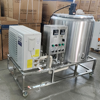 Système de contrôle automatique basse et haute température lot lait crème glacée jus pasteurisateur machine
