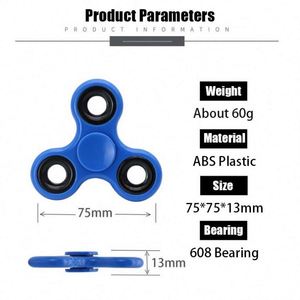 <b>Fidget</b> Spinner Children Stress Relief Toy Advertising Promotion Gift With Customized Logo - Product Image 3