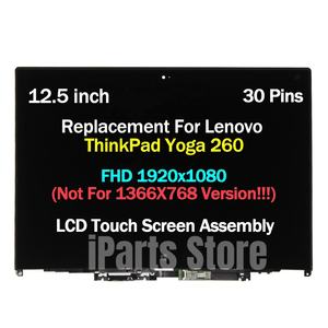 Lenovo ThinkPad Yoga için IParts değiştirme tam ekran 260 01AX906 01HY615 LCD dokunmatik ekran meclisi FHD FHD x1080 OEM - Product Image 2