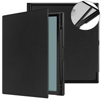 Étui à rabat ultra fin pour Onyx Boox Note Air 3/4C Smart Cover Business PU Leather Tablet Case Cover avec fente pour crayon