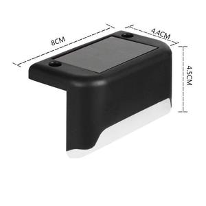 IP65 évalué ROHS certifié solaire LED échelle lumière étanche extérieur jardin étape clôture cour décorative applique murale - Product Image 2