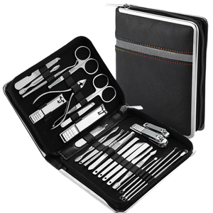 Coupe-ongles professionnels 12 pièces et ensemble de ciseaux de beauté soins d'usine manucure en acier inoxydable soins des pieds - Product Image 4