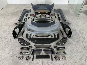 สำหรับ Porsche 981 ปี 2012-2016 ชุดแต่งกันชนหน้าทรงใหญ่ ไฟหน้า ไฟท้าย แบบ Bolt-On ติดตั้งง่าย ใช้ได้กับรุ่นอื่นๆ รับประกัน 1 ปี - Product Image 4