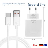 Chargeur transfrontalier 120W norme européenne avec charge rapide QC4.0 pour téléphones mobiles, port USB-A