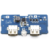 Module de suralimentation de batterie 18650, 3.7V à 5V 2A, carte mère/circuit imprimé pour batterie externe DIY/alimentation mobile