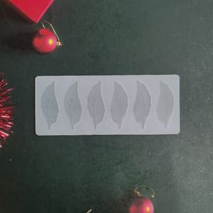 <span class=keywords><strong>Moule</strong></span> à gâteau en Silicone en forme de feuille 3D, 6 feuilles, Cupcake au chocolat, savon glacé, <span class=keywords><strong>beurre</strong></span>, petits Brownies, outils pour gâteaux de fête - Product Image 3