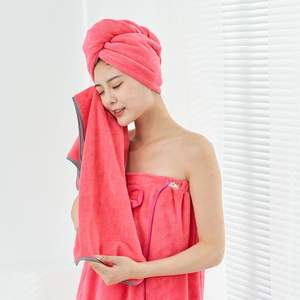 Logo brodé <span class=keywords><strong>Bandeau</strong></span> Épaissie Cheveux Serviette Cheveux Secs Cap Serviette <span class=keywords><strong>De</strong></span> <span class=keywords><strong>Bain</strong></span> Ensemble Natation <span class=keywords><strong>Bain</strong></span> Chaud Mignon Arc Fille Robe <span class=keywords><strong>De</strong></span> <span class=keywords><strong>Bain</strong></span> - Product Image 3