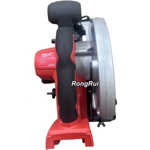 Scies circulaires à moteur haute vitesse <span class=keywords><strong>sans</strong></span> <span class=keywords><strong>fil</strong></span> alimentées par batterie pour le travail du bois industriel et domestique Machine à scier électrique - Product Image 4