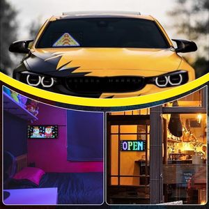 Programmable LED Car Sign Rectangular Bluetooth App Control Static Text <b>Display</b> Vehicle Exterior USB Powered - Product Image 3