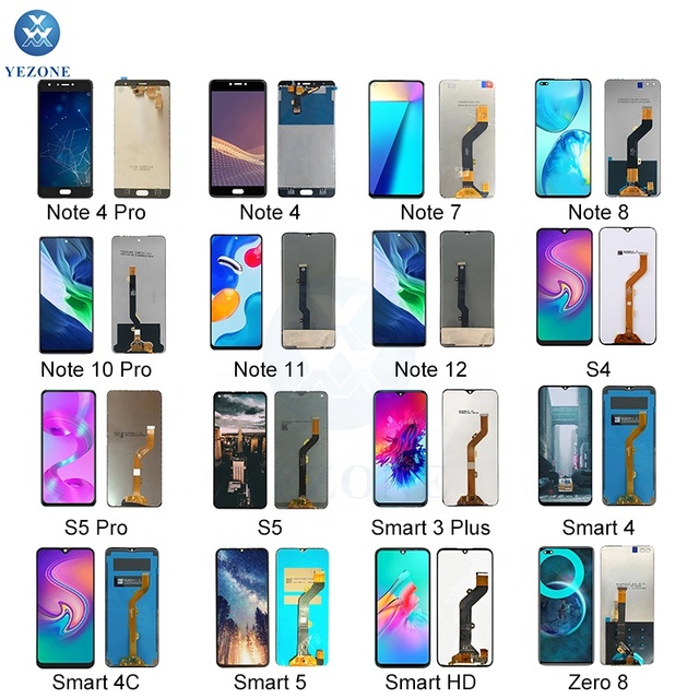 All Models Mobile Phone Lcd Display for Tecno Infinix Screen for Itel and Infinix Lcd Screen