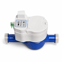 Compteur d'eau intelligent IP68 LoRaWAN sans fil avec transmission à impulsions et contrôle de vanne à distance (OEM disponible) pour une gestion efficace de l'eau