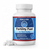 Vente chaude Exportation transfrontalière Comprimés de fertilité pour hommes adultes 60 comprimés/flacon Ingrédients sûrs de haute qualité Vente directe d'usine