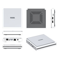Nouveaux produits 2025 Mecool KM2 PLUS Deluxe S905X4 4G 32G Boîtier TV Android TV 11 Certifié Google Wifi6 BT Télécommande Vocale Décodeur