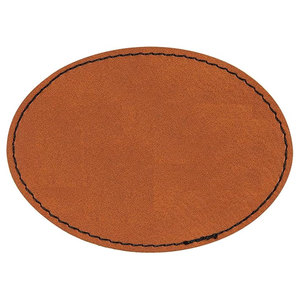 Parche de Cuero Genuino a Precio Económico con Impresión por Sublimación para Ropa Deportiva, Parche de Cuero Personalizado con Doble Opción de Fijación (Termoadhesivo y Cosido) - Product Image 5
