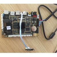 Carte mère industrielle PCBA Android, RK3288, signalisation numérique, avec sortie LVDS