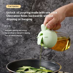 Pulvérisateur d'huile multifonctionnel 2-en-1 en verre pour cuisine, flacon pulvérisateur d'huile d'olive, distributeur de vinaigre, vaporisateur 2-en-1 pour la cuisson - Product Image 5