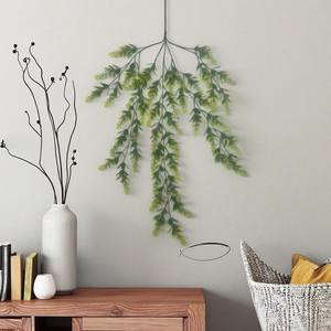 Plantes artificielles vertes d'extérieur, bandes suspendues <span class=keywords><strong>de</strong></span> lavande artificielle pour la décoration <span class=keywords><strong>de</strong></span> fenêtre, <span class=keywords><strong>fleurs</strong></span> <span class=keywords><strong>de</strong></span> <span class=keywords><strong>catalpa</strong></span> éclatantes pour la décoration <span class=keywords><strong>de</strong></span> jardin - Product Image 4