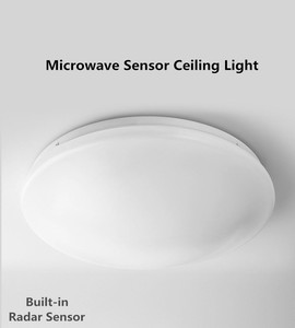 12W Traditional White <strong>Indoor</strong> Microwave Motion <strong>Sensor</strong> LED Ceiling <strong>Light</strong> for Hallway Corridor Stairs Closet Toilet - Product Image 2
