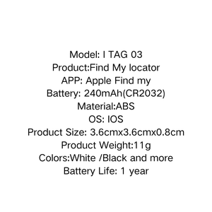 Умный GPS-трекер AirTag с сертификацией MFI для iOS - Product Image 3