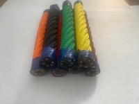 Prix usine Corde composite en polyester à 6 brins et âme en fibre 6*7, anti-UV, 16mm/20mm, résistance >500kg, pour structure de parc d'attractions et filet combiné