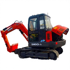 รถขุดขนาดเล็ก Doosan DH60-7 CE EPA 6 ตัน มือสอง สภาพดี พร้อมระบบไฮดรอลิกจากเกาหลี เกียร์ปั๊มไฮดรอลิก เครื่องยนต์ Doosan - Product Image 1