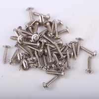 Vis autotaraudeuses croisées Mayatech M2.5 mm x 12 mm avec rondelle pour servomoteurs JR HITEC MKS (50/100 pièces)
