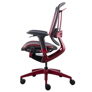 Chaise de bureau ergonomique moderne à dossier haut pivotant Ergohuman Bifma confortable - Product Image 4